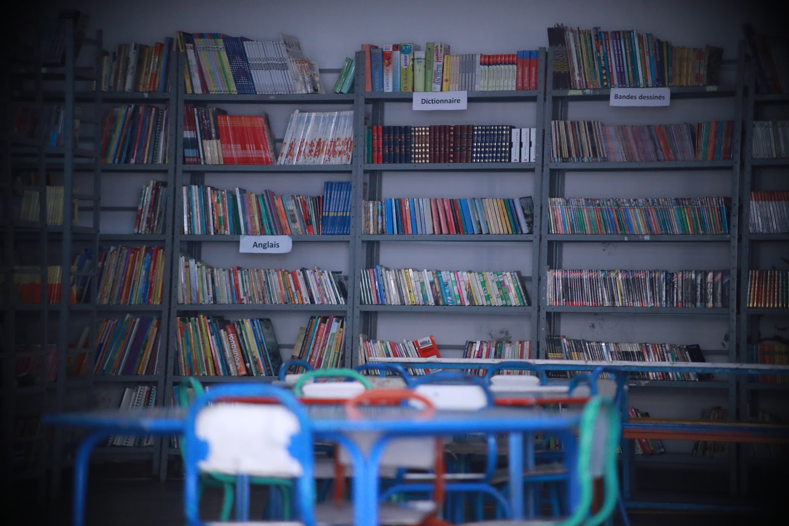 Lycéens en cours, préparation aux épreuves du Baccalauréat